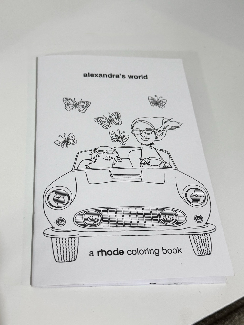 Alexandra’s World Rhode Coloring Book Limited Edition